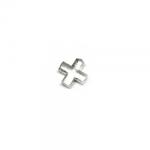  Charm Bijuterii Argint 925 Cruce Greceasca - 8 x 8 mm - 1 Buc - concepttropic - 23,50 RON
