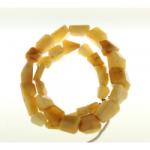  Margele Bijuterii Opal Galben Neregulat Fatetat 6x6 - 20x15 mm