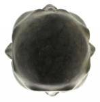  Cap de Buddha Exprimand Patru Stari Emotionale - Figurina din Bronz Antichizat 80 mm