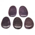 Pandantiv lepidolit de Forma Neregulata - 47-52 x 39-42 mm - 1 Buc