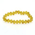  Bratara din Opal Galben Diametru 55 mm - Margele Rotund 5-6 mm