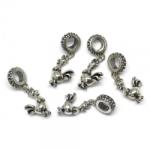  Charm Argint 925 Cocos - 27 x 10 mm - 1 Buc
