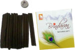  Betisoare Rulat Dhoop Parfumate Shree Dhan Brindavan cu Suport - 50 g - Elixirul Varajului Divin - 1 Set