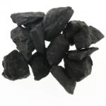  Mineral Natural Shungit Rusia Brut Aprox. 15-18 x 19 mm ( S ) - 1 Buc