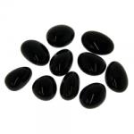  Cuart Negru - Cuart Morion Rulat Natural - 25-35 x 21-25 mm - ( L ) - 1 Buc