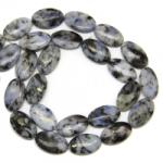  Jasp cu Incluziuni de Pirita - Margele Pietre Semipretioase Ovale - 25 x 16 x 6-7mm
