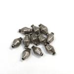  Margele din metal placat butoias 14x7 mm - 10 Buc