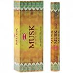 HEM Betisoare Parfumate HEM Musk - 15g - Parfumul Iluminarii Spirituale - Incense - 1 Set