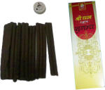  Betisoare Rulat Dhoop Parfumate Shree Dhan Sugandh cu Suport - 50 g - Fumul Bogatiei Parfumate - 1 Set