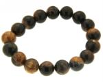  Bratara Lemn Fosil - Palmier Diametru 62, Rotunda - 12 - 12, 9 mm