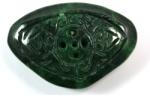  Pandant Jad sculptat - 32-38 x 22-27 x 13-15 mm - 1 Buc