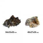  Cristal Natural Rutil cu Hematit Brut din Bahia-Brazil 40-54 x 27-33 x 20-28 mm ( XXL ) - Unicat
