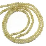  Agata Galbena Rotunda Margele Pietre semipretioase pentru Bijuterii 4 x 4 mm