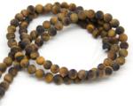 Margele Bijuterii Ochi de Tigru Mat Rotund 8 mm