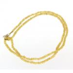  Colier Safir Galben cu Accesorii Gold Filled
