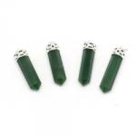  Pandant Aventurin Obelisc - 39-42 x 7-10 mm - 1 Buc