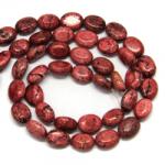  Magnezit Colorat Margele Pietre Semipretioase Oval - 15-16 x 11-12 mm