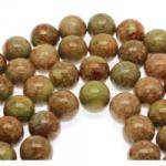  Jasp de Toamna Rotund 16 mm - Margele Pietre Semipretioase pentru Bijuterii