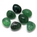  Fluorit Verde Mineral Natural Rulat - 25-32 x 24-26 mm - ( L ) - 1 Buc