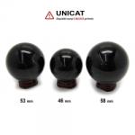  Sfera Cuart Morion Natural - 46-58 mm - (XXL) - 1 Buc