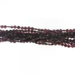  Margele Bijuterii Granat Disc Fatetat 4-5 x 4-5 x 2 mm