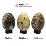  Ou Jasp Chinezesc Peisaj - Mineral Natural - 70 x 50-51 mm- (XXL) - 1 Buc