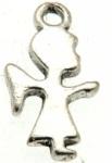  Charm inger 10 x 17 mm 13 buc/punga