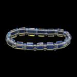 Bratara Opalit Diametru 58 mm, Margea Perna Fatetat 8 x 11 mm