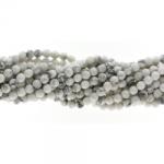  Hawolit Rotunde Fateatate Margele Pietre Semipretioase pentru Bijuterii - 4x4 mm