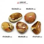  Jasp Policrom Mineral Natural Rulat 22-29 x 20-25 mm - ( L ) - 1 Buc