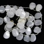  Cuart Laptos, Margele Pietre Semipretioase Picatura - 18 x 14 mm
