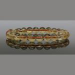  Bratara Citrin Rotunda 8 mm, Diametru 55 mm - 1 Buc