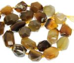  Agata de Botswana Galbena Neregulata Fatetata Margele Pietre semipretioase pentru Bijuterii 22x19 mm