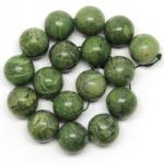  Opal Verde Margele Pietre Semipretioase Rotunde -20 x 20 mm- 1 Buc