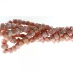  Margele Bijuterii Opal Roz de Peru Neregulat Fatetat - 7-11 x 6-9 mm
