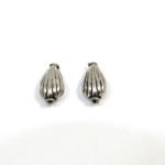  Margele din metal placat butoias 17x10 mm - 5 Buc