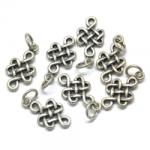  Charm Argint 925 Nodul Mistic - 23 x 10 mm - 1 Buc