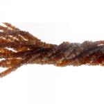  Margele Bijuterii Granat Orange Patrat- 4-6 x 1-2 mm