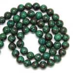  Cuprite cu Crisocolla Margele Pietre Semipretioase Rotunde - 12 x 12 mm