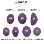  Cabochon din Phosphosiderit de Forma Ovalada - 22-35 x 17-23 x 7-12 mm