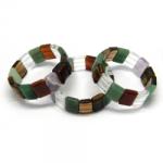  Bratara Cuart Mixt Diametru 58 mm, Dreptunghi - 14-16 x 20 mm