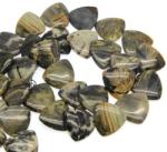  Margele Bijuterii Jasp Triunghi 25x25 mm