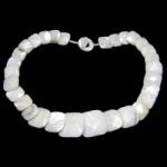  Colier din Sidef Patrat Fatetat - 18-18 x 30-30 x 4-5 mm