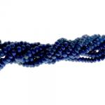  Margele Bijuterii Lapiz Lazuli Disc Fatetat 6-8 x 4 mm