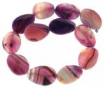  Agata oval fatetata 27 x 22 mm