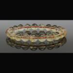  Bratara Citrin Rotunda 10 mm, Diametru 55 mm