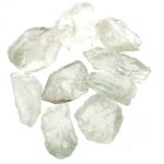  Cristal Natural Ametist Verde-Praseolit Brut Aprox. 20 x 12 mm ( M ) - 1 Buc