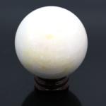  Piatra Naturala Onix Alb Sfera 56 - 57 mm (XXL) - 1 Buc
