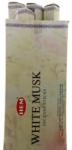  Betisoare Parfumate HEM White Musk - 15 g - Parfumul Puritatii Divine - Incense - 1 Set