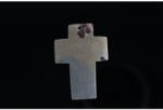  Pandantiv Cruce din Jasp Chinezesc Peisaj Chohua - aprox. 6x4 cm